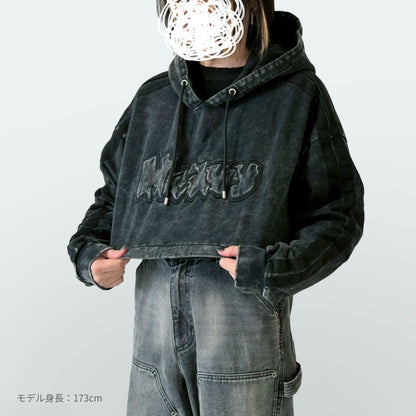 NOIZU×UZNo｜『Heavyパーカー』ヴィンテージ加工オーバーサイズユニセックスパーカー