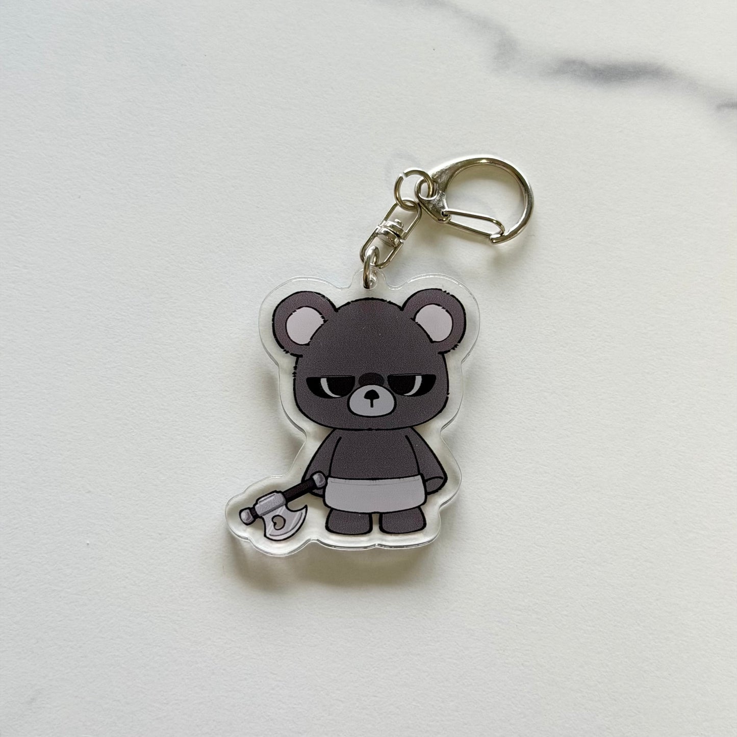 へびーべあーアクリルキーホルダー