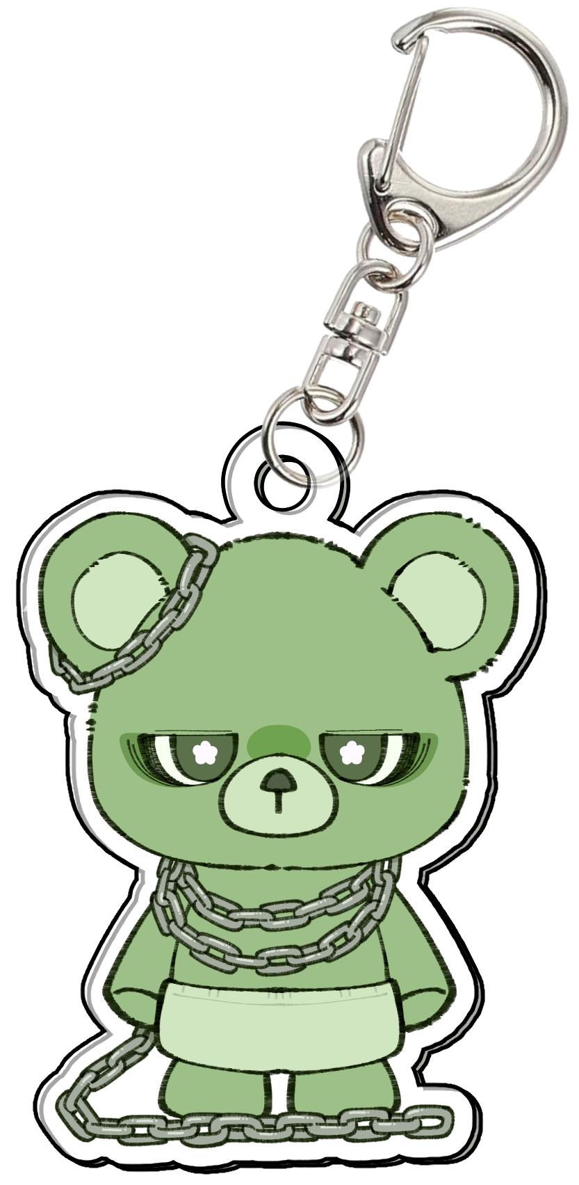 へびーべあーアクリルキーホルダー