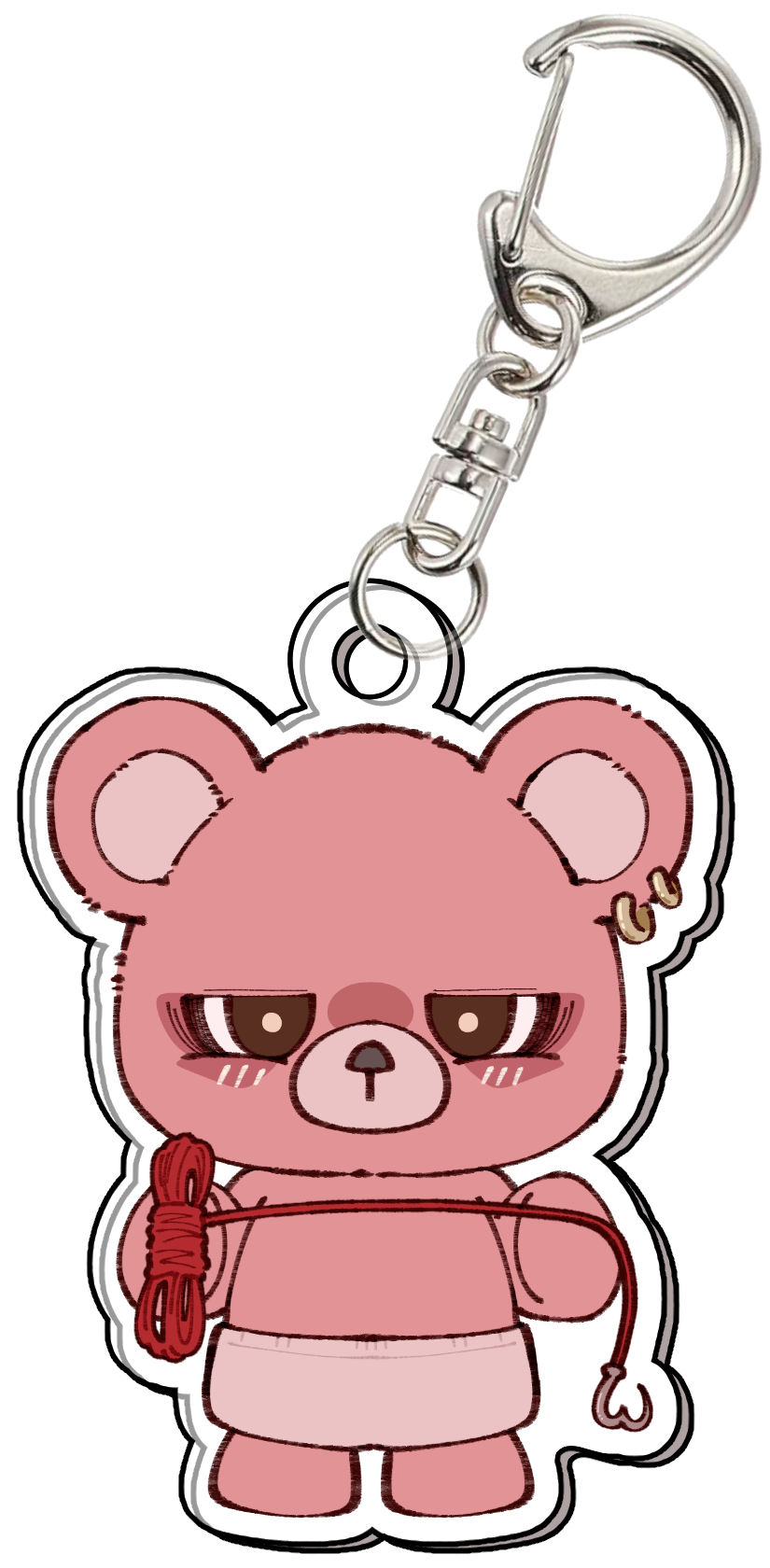 へびーべあーアクリルキーホルダー