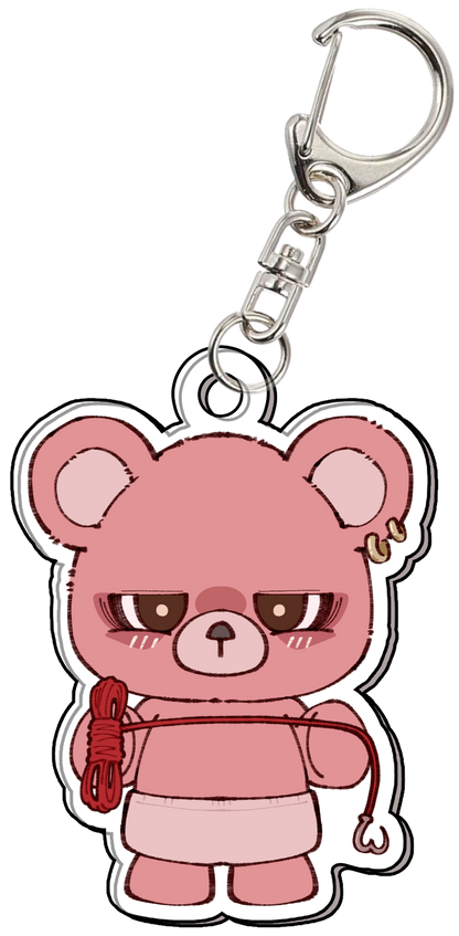 へびーべあーアクリルキーホルダー