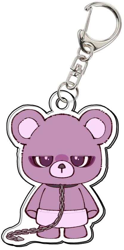 へびーべあーアクリルキーホルダー