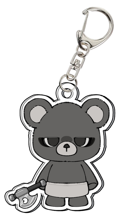 へびーべあーアクリルキーホルダー