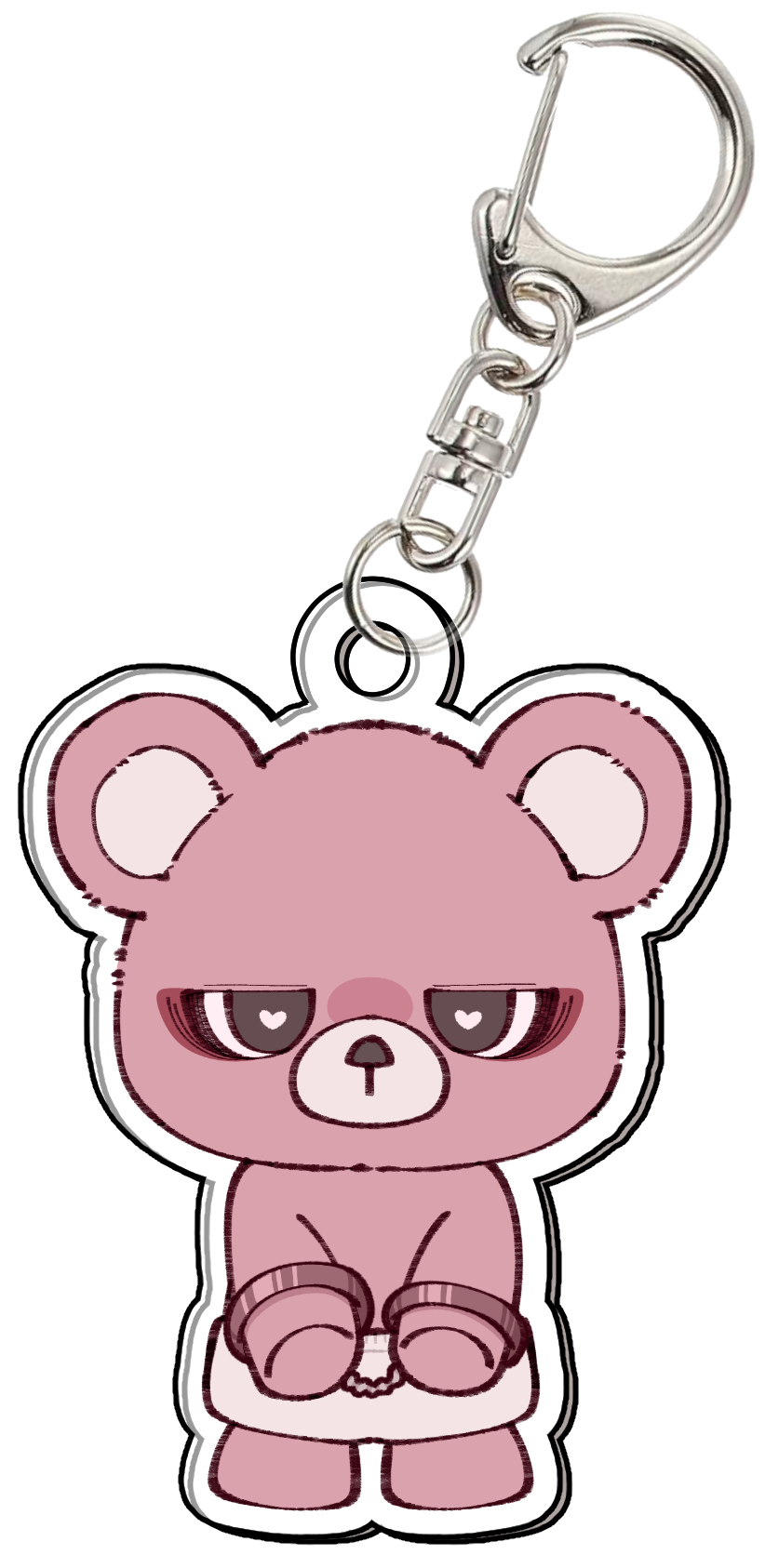 へびーべあーアクリルキーホルダー