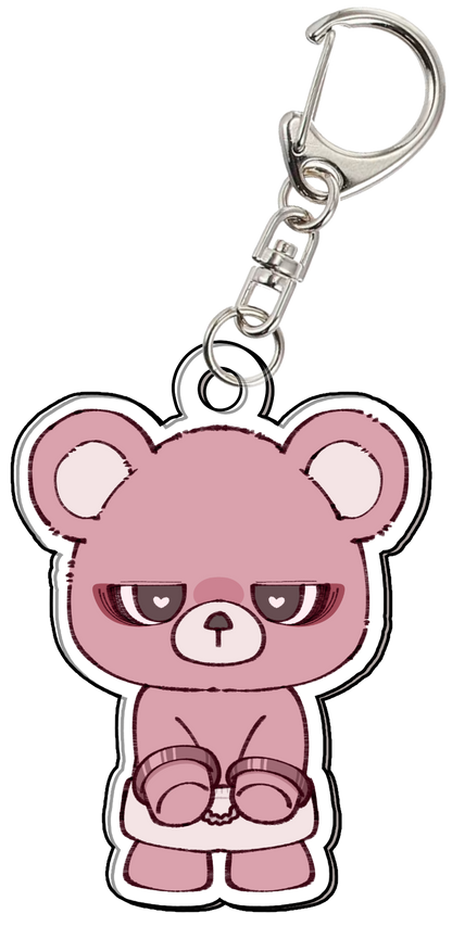 へびーべあーアクリルキーホルダー