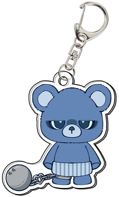 へびーべあーアクリルキーホルダー